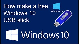 Free Make A Bootable USB Drive of Windows 10 in Easiest way!🔥| Windows10 Bootable usb🔥| super easy