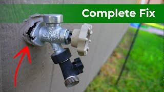 Hose Bib Removal and Install - Fixing our Loose Spigot