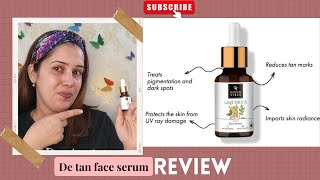 Good Vibes/Liquorice | De Tan Face Serum | अब टैनिंग होगी दूर | Review & Demo