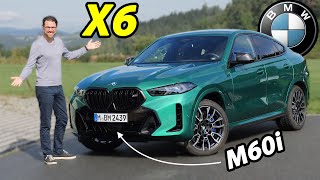 Обзор и тест-драйв  BMW X6 M60i V8 2024