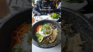 Korean food in Hannover🤤 #koreanfood #bibimbap #shortsvideo #shortsfeed  #hannoverlife #hannover