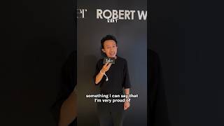 Catch up with Robert Wun after the fashion show