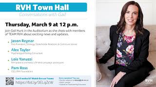 RVH Town Hall - March 9, 2023