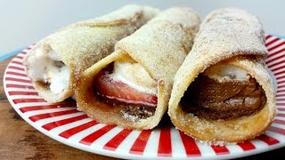 NUTELLA (Tortilla) ROLL UPS