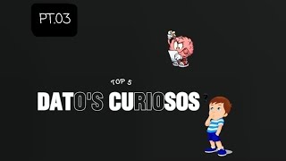 Top 5 datos curiosos que posiblemente no sabías 🦝| Pt.03