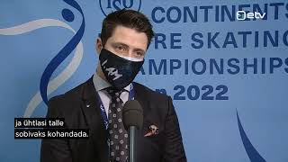 Four Continents Championship 2022 Scott Moir Interview