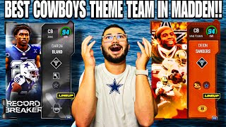 5 MILLION COIN SHOPPING SPREE!!! THE BEST 50/50 COWBOYS THEME TEAM!!! MADDEN 24 ULTIMATE TEAM