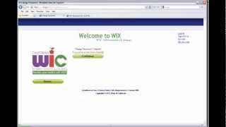 Logging Into WIX Overview