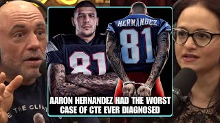 Aaron Hernandez Had The Worst Case Of CTE Ever Diagnosed “WOAH” | Joe Rogan