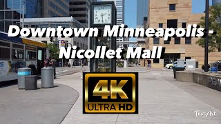 【4K】 Minneapolis Minnesota - Day Walk - Downtown