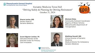 Geriatric Medicine Town Hall