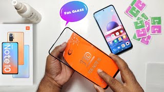 Redmi Note 10 Glass Protector || Best Tempered glass (Scratch proof) Apply Edge to edge Protector