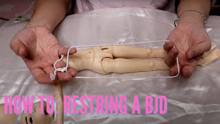 Tips and Tricks: How to Restring a BJD