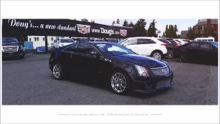 Cadillac CTSV Coupe Doug's Northwest Cadillac Seattle, WA  #7194