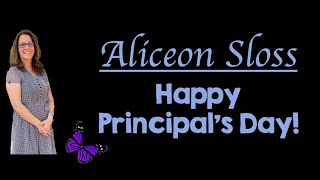 Happy Principal's Day