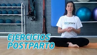 Ejercicios Postparto - Suelo pélvico, abdomen y espalda