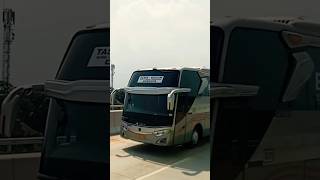 hunting bus PO budiman di tol Cibitung Cimanggis #budiman #busmania #shortviral