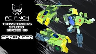 TRANSFORMERS STUDIO SERIES 86 - SPRINGER: FINCH REVIEWS