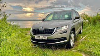 Эксклюзивный обзор SKODA KODIAQ 2.0 дизель на гоночном треке и бездорожье !