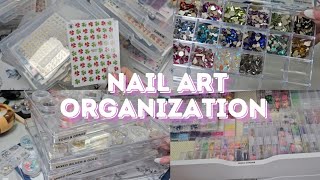 How To Organize Nail Art | Nail Studio Vlog