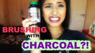 HOW TO WHITEN TEETH USING ACTIVATED CHARCOAL!