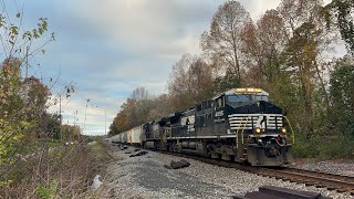 NS AC44C6M 4095 w/ "Thoroughbred" Dash 9 Leads New 350-15 on 11/15/24