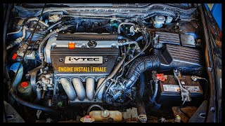 Honda Accord K Series Engine Install (Part 3 - Finale)