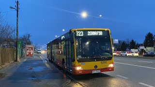 ⚠️[#89] 723 ➡️ PKP Legionowo Przystanek 🚍 Mercedes-Benz Conecto G #6232 - MZA Warszawa sp. z.o.o.⚠️