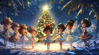 Adorable Christmas Dance Party: Cute Elves in a Magical Winter Wonderland