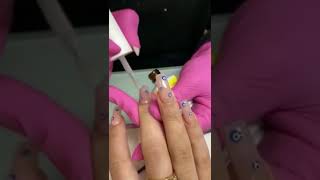 beautiful spring #nailart design #shorts #nailartdesigns #best #diy #art #subscribe #viral #cute