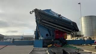 Daf CF 85 met Fassi F100 kraan