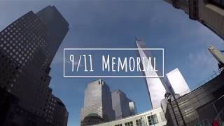 Visiting the National 9/11 Memorial in Ground Zero, New York