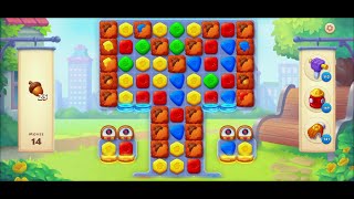 TOWNSHIP   Colorful Puzzle  Match -3  game level # 2101