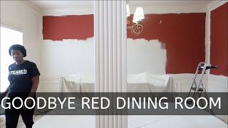 PAINTING OUR DINING AREA | FINAL PHASES OF MY KONMARI JOURNEY |