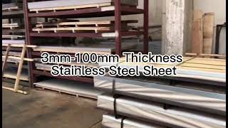 3mm-100mm Cold Rolled Stainless Steel Sheet 201 304 304L 316 316L for Decorative Construction