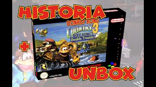 dONKEY kONG cOUNTRY 3 HISTORIA Y UNBOX EDICION