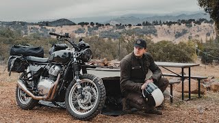 Motorcycle Camping Trip Solo | Sierra Mountains Farm | Royal Enfield Interceptor 650 | Photography