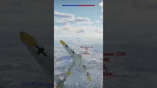 Realistic battles: BF 109 F4 vs. G5N1.#warthunder #shorts #fighterpilot  #flight #flightsimulator