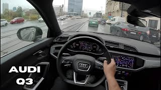 2023 Audi Q3 II Sportback POV Test Drive (150HP)