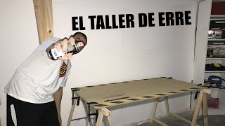 EL NUEVO TALLER! como CONSTRUIR TALLER en un GARAJE