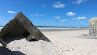 Kleine Bunkertour in Dänemark 2019, Houvig Strand, Ringkøbing