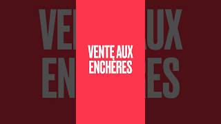 Enchérissez le jeudi 19 octobre : vente aux enchères