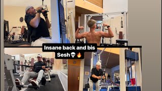 Crazy back session!!!