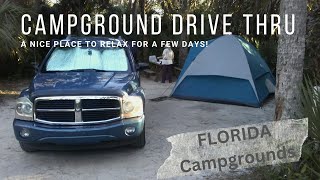 Tomoka SP Campground Drive Thru | Florida