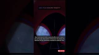 Did you know that in SpiderMan into spider verse #shorts #didyouknowfacts