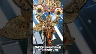 parade national costum Miss universe Indonesia 2004 - 2022 #missuniverse #missuniverseindonesia