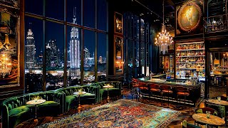 Peaceful Jazz Lounge for Relaxing Late Night🍷Jazz Bar for Relax, Study, Work - Jazz Relaxing Music