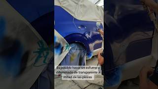 Cómo aplicar Transparente de Altos Sólidos #pinturaautomotriz #hojalateriaypintura #kiasoul