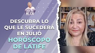 Descubrá lo que le sucederá en Julio. HORÓSCOPO DE LATIFE | Cap 410 | CADA DÍA MEJOR TV (2024)