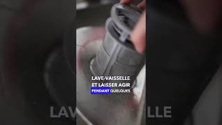 Mon astuce pour nettoyer ton lave-vaisselle